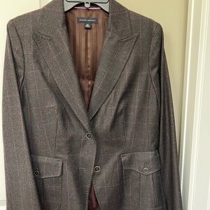 Banana Republic Size 12 Wool Suit Coat